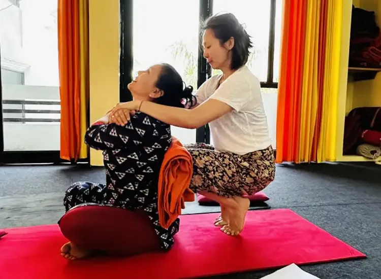 Thai Yoga Massage Supine Position