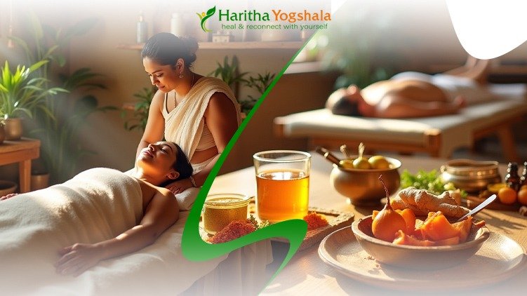 Panchakarma detox therapy session in Rishikesh for natural weight loss