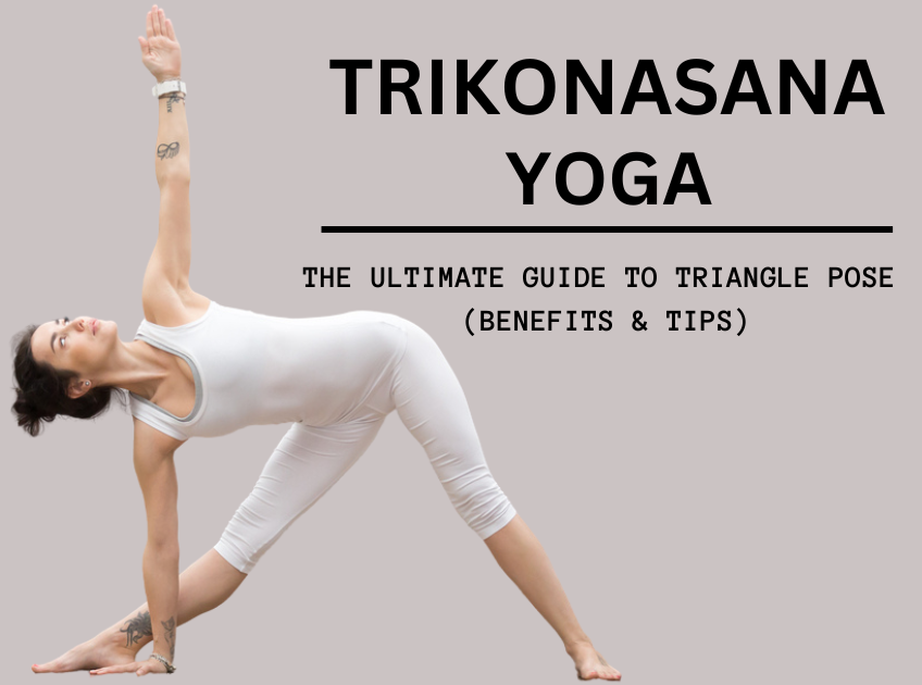 Triangle Pose | Yoga techniques, Yoga tips, Yoga benefits