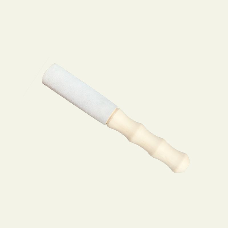 Small White leather wrapped Striker Mallet for Singing Bowls