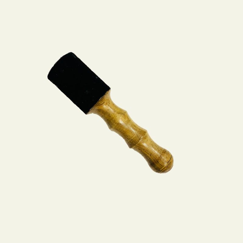 Wooden leather wrapped Striker Mallet Small for Singing Bowls
